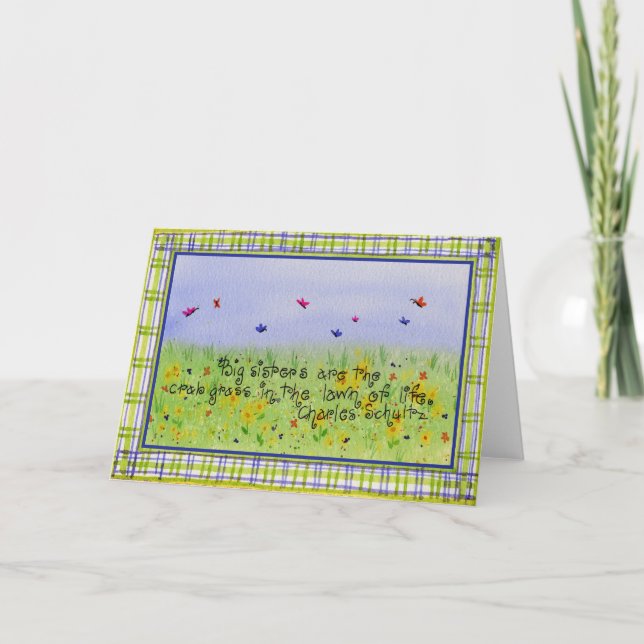 Irmãs Grandes - Cartão Saudável (Frente)