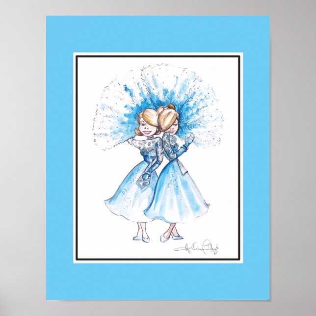 Irmãs, Irmãs Impressão por Heather French Henry (Frente)