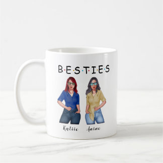 Irmãs são melhores amigas para canecas personaliza