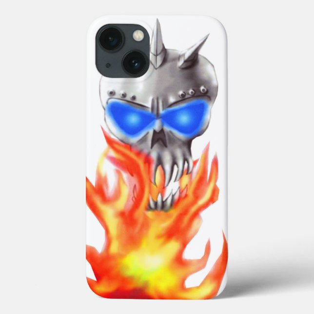 "Iron Skull" iPad case (Verso)