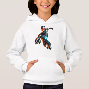 Ironman Futurist City Rush Hoodie - Neon Hero