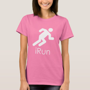 "iRun" Mulheres Correndo Camisa
