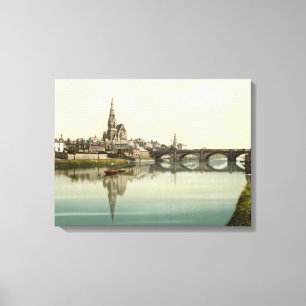 Irvine, Ayrshire, Scotland canvas impressão