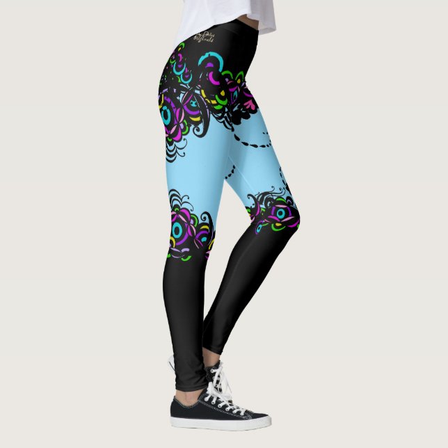 Isabella Blue Leggings (Direita)