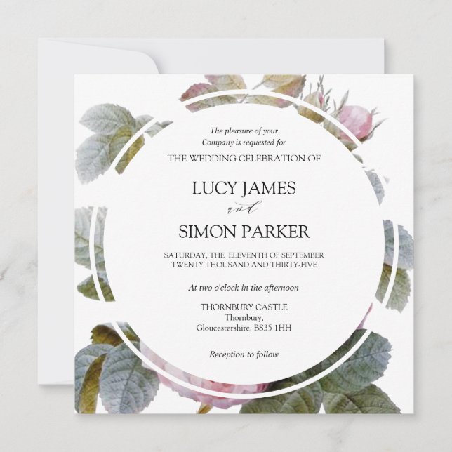 Isabella II, Elegant vintage Rosas franceses (Frente)