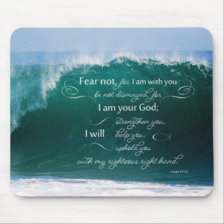 Isaiah 41 verso Mousepad de 10 bíblias