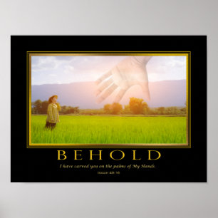 Isaiah Bible Verse Inspirational Poster