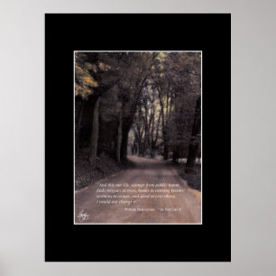 Isento do Poster de citação de Haunt Público Shake