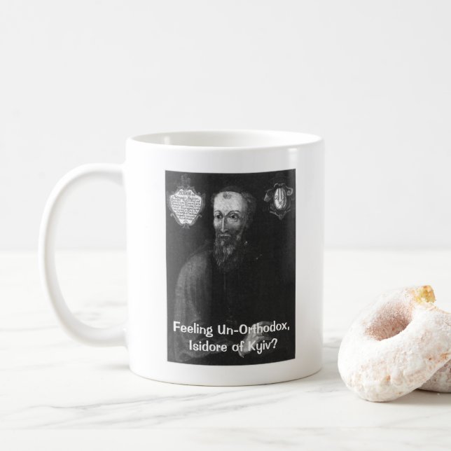 Isidoro metropolitano da caneca de Kyiv (Com Donut)