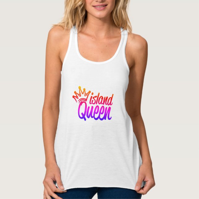 Island Queen Tank Top (Frente)