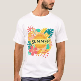 "Island Vibes: Design de camiseta de verão