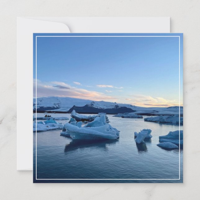 Islândia - cartão (Frente)