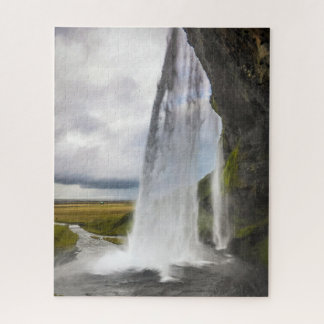 Islândia Jigsera Quebra-cabeça - Seljalandsfoss ca
