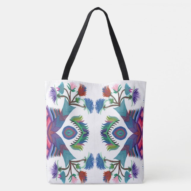 Isle-of-Ferns em um saco de tote (Verso)