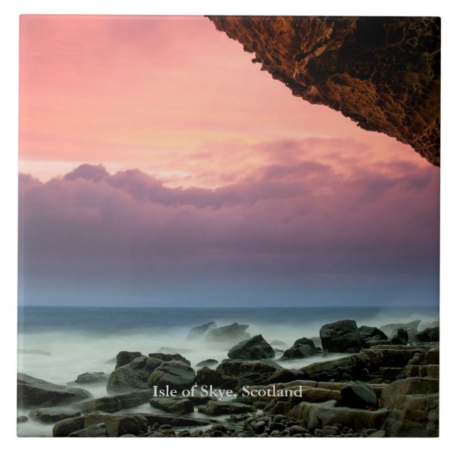 Isle of Skye, Escócia rotulada (Frente)