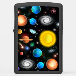 Isqueiro colorido de Zippo do espaço da astronomia