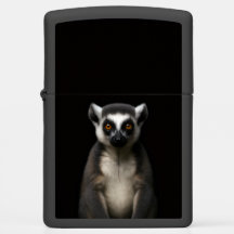 Isqueiro Zippo com Lêmure Gentil