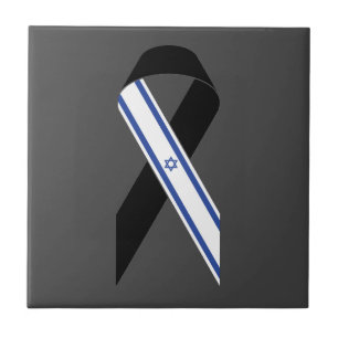 Israel banha cinzas escuras memórias da fita negra