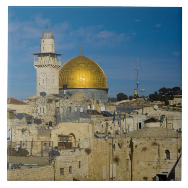 Israel, Jerusalém, Cúpula da Rocha (Frente)