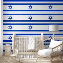 Israel Star of David Flag Blue and White