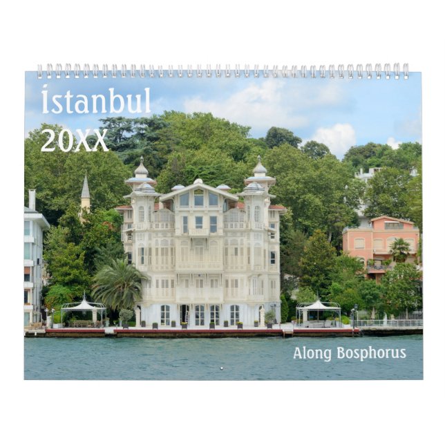 Istambul ao longo do Calendário Bósforo 2021 (Capa)
