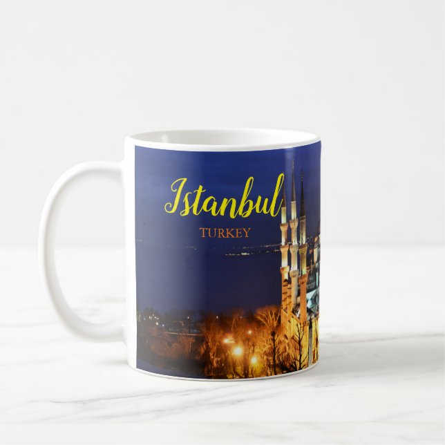 Istanbul Turquia Caneca de Café Memento (Esquerda)