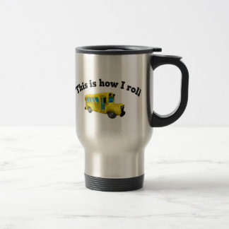 Isto é como eu rolo a caneca de viagem