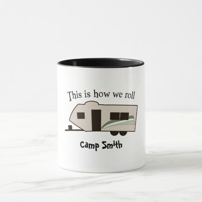 Isto é como nós rolamos a caneca (Centro)