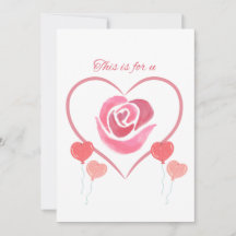 Isto é para nós, um belo cartão de convite.