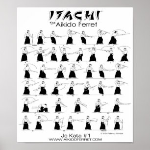 Itachi Jo Kata nº 1 Poster