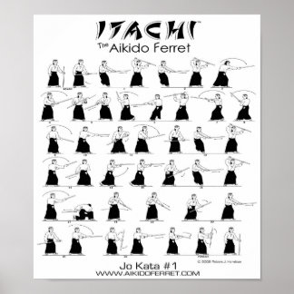 Itachi Jo Kata nº 1 Poster