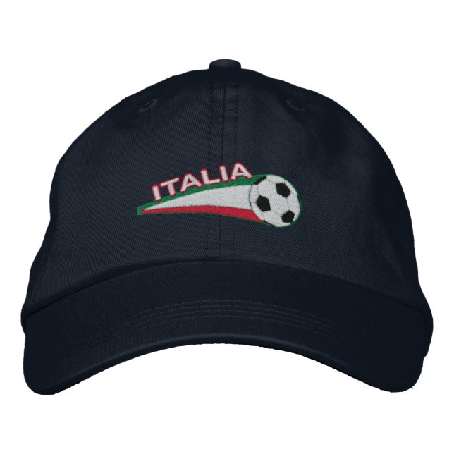 Italia azzurri bordou o boné de beisebol (Frente)