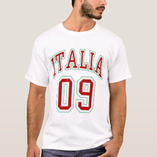 Italia camisa de 09 t