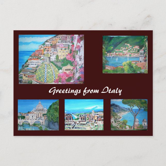 Itália - Cartão postal (Frente)