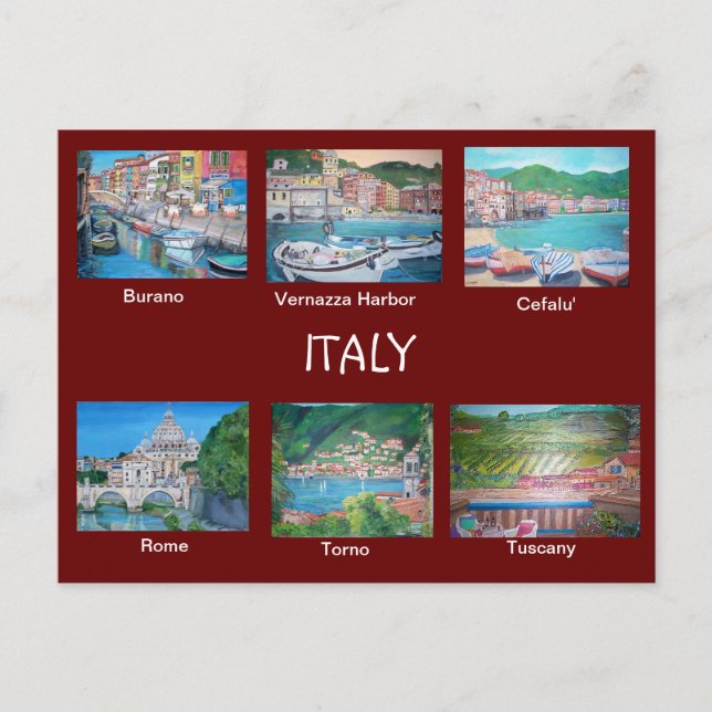 Itália - Cartão postal (Frente)