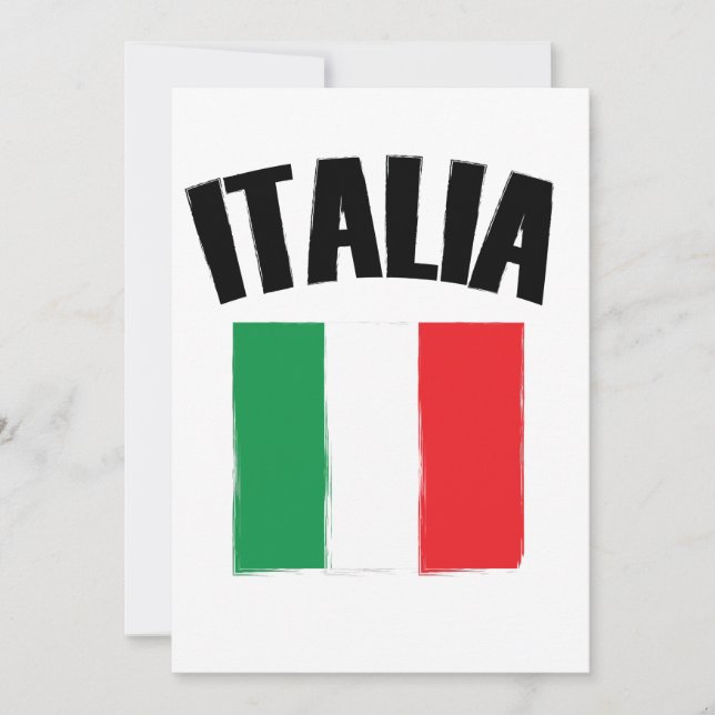 Italia Flag Itália (Frente)