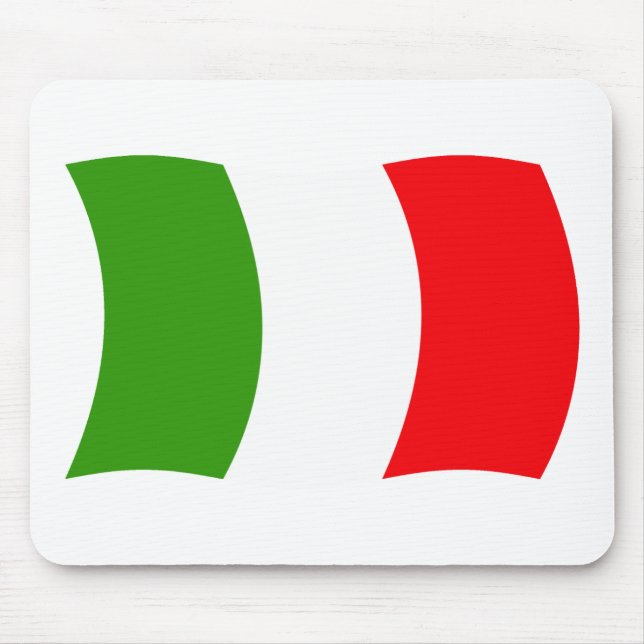 Itália Flag Mousepad (Frente)