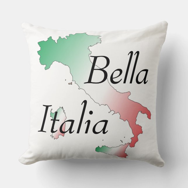 Itália - Italia almofada (Frente)