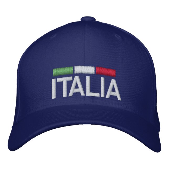 ITALIA Itália bordou o Boné de beisebol (Frente)