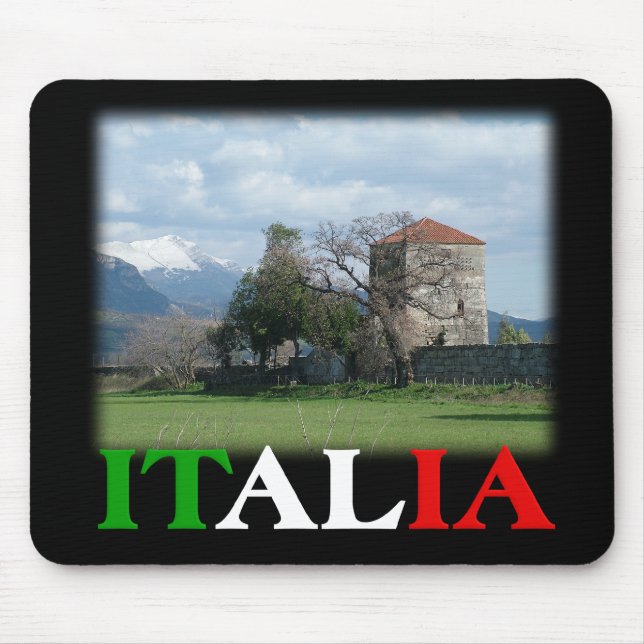 Italia mousepad (Frente)