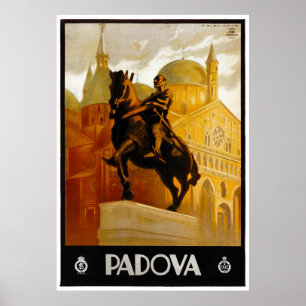 Itália Padova Poster Restaurada