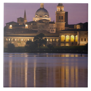 Itália, Província de Mantua, Mantua. Vista da cida