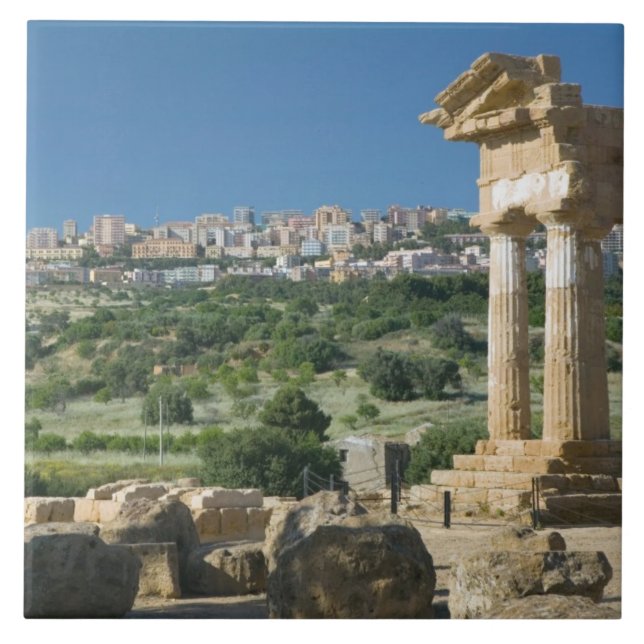 Itália, Sicília, Agrigento, La Valle dei Templi, (Frente)