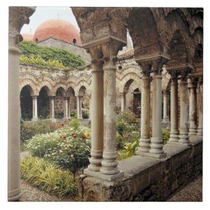 Itália, Sicília, Palermo. Os claustros sobrevivem