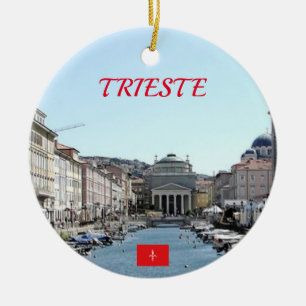 Itália Trieste Enfeites de natal Panorâmico