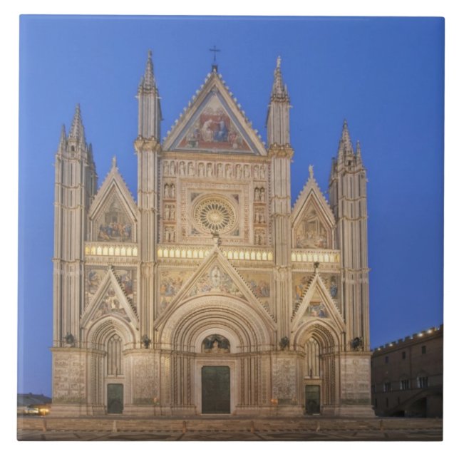 Itália, Umbria, Orvieto, Catedral de Orvieto (Frente)