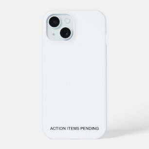 Itens de Ação Pendentes   Estojo de iPhone Resiste