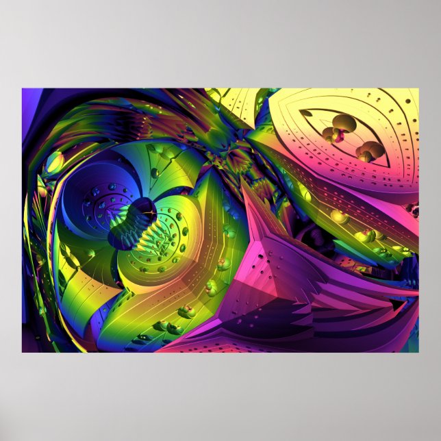 Iterate Image Black Light Poster 13 (Frente)