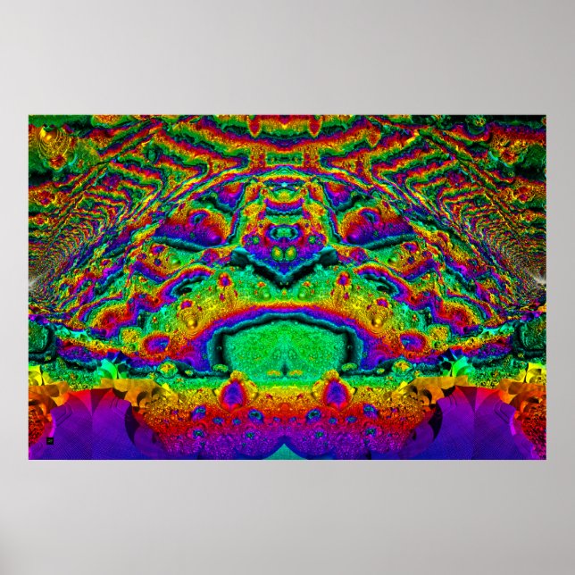 Iterate Imagery Black Light Poster 5 (Frente)