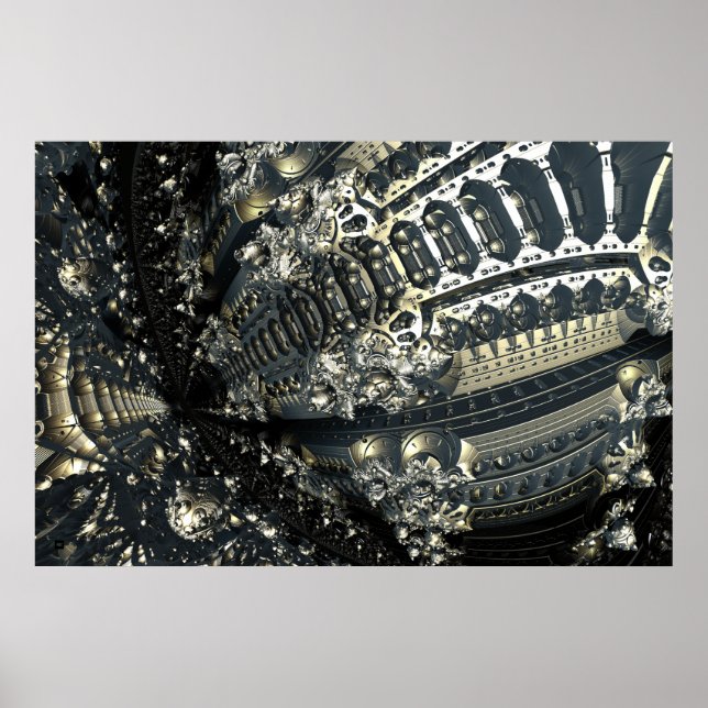 Iterate Imagery Metallic Zone Poster 18 (Frente)